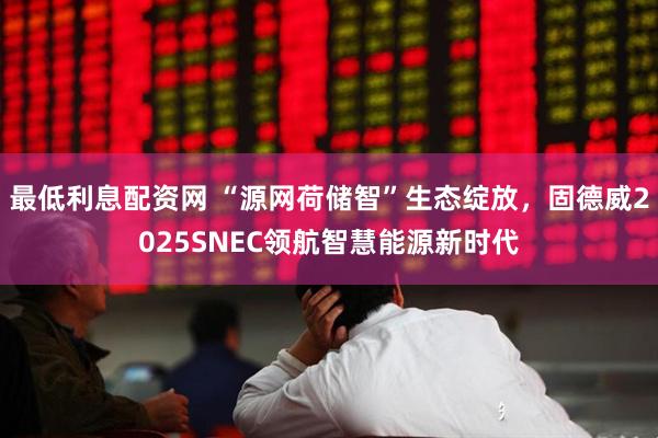 最低利息配资网 “源网荷储智”生态绽放，固德威2025SNEC领航智慧能源新时代